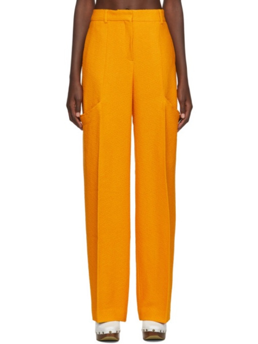 Jacquemus La Collectionneuse orange Le Pantalon Moyo size US 10